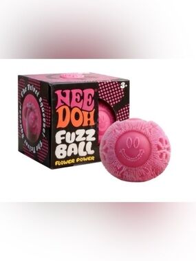 NEEDOH Fuzz Ball Flower Power - Single Needoh - Random Color - No Cancels